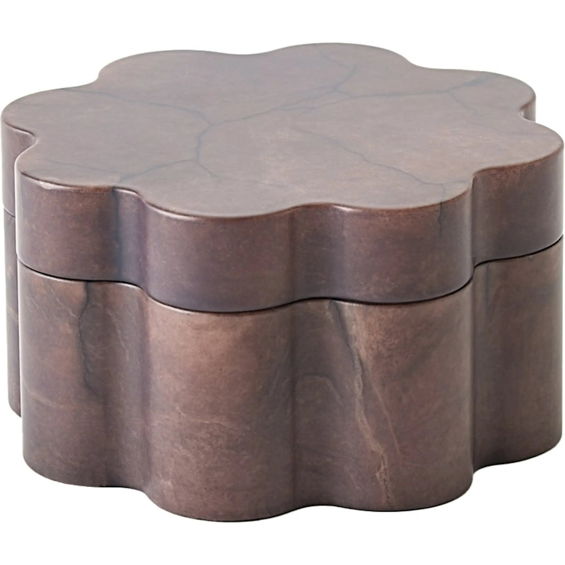 Cumulus Alabaster Wide Box by Global Views in ivory. Made from unique in a unique style.