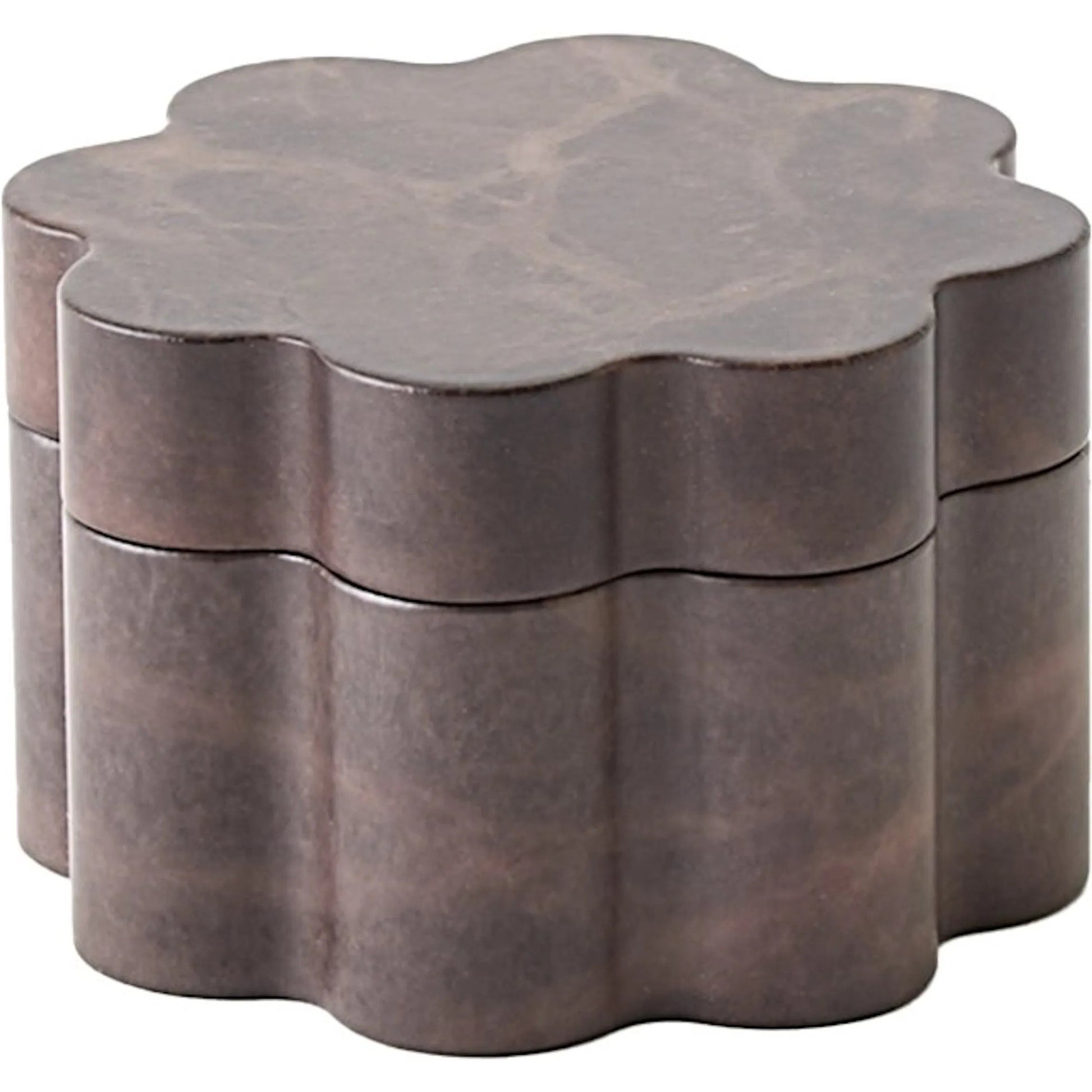 Cumulus Alabaster Wide Box by Global Views in ivory. Made from unique in a unique style.