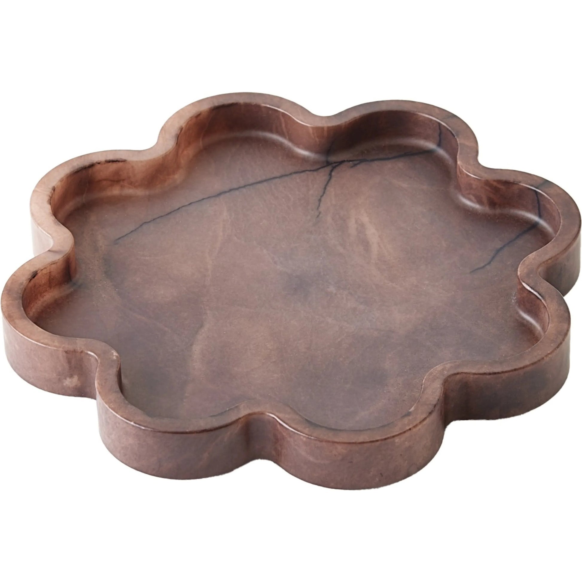 Cumulus Alabaster Tray by Global Views in ivory. Made from unique in a unique style.