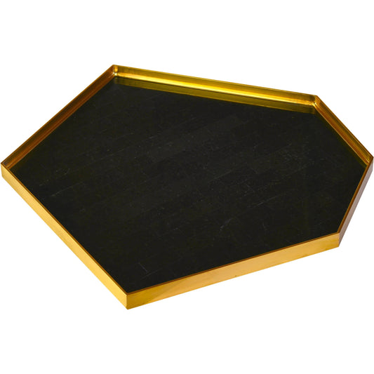 Trapezoid Tray by Maitland-Smith. Made from unique in a modern style.