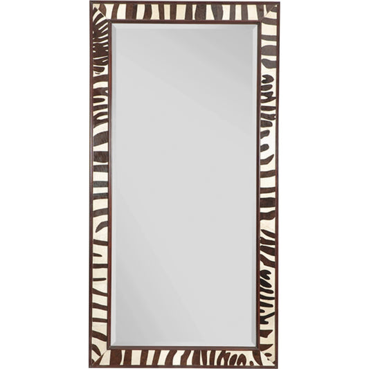 Safari Floor Mirror by Maitland-Smith. Made from unique in a transitional style.