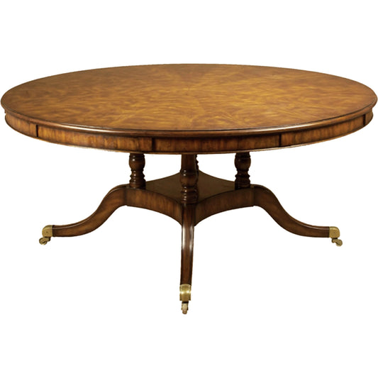 Roundabout Dining Table by Maitland-Smith. Made from unique in a transitional style.