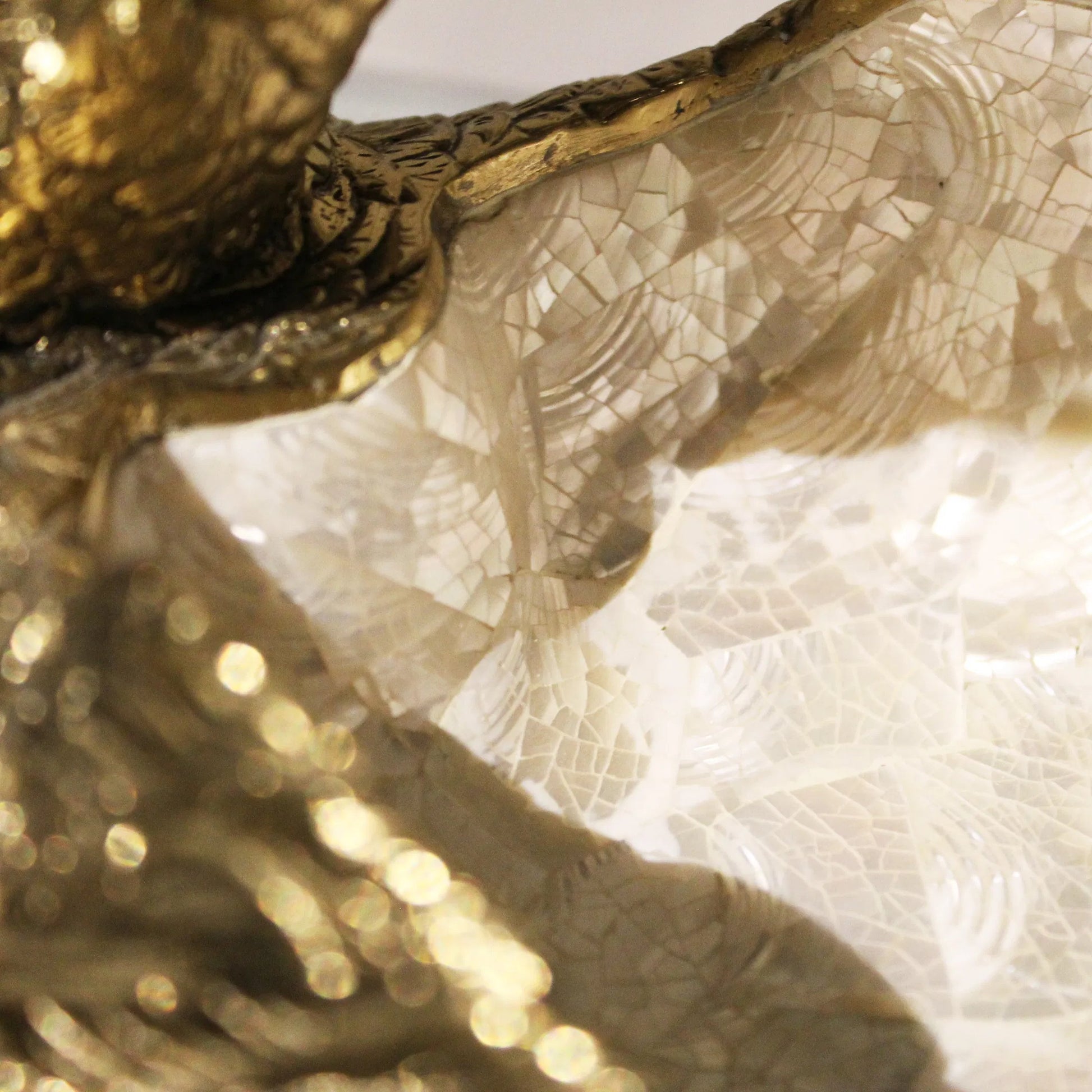 Swan Bowl by Maitland-Smith. Made from unique in a traditional style.