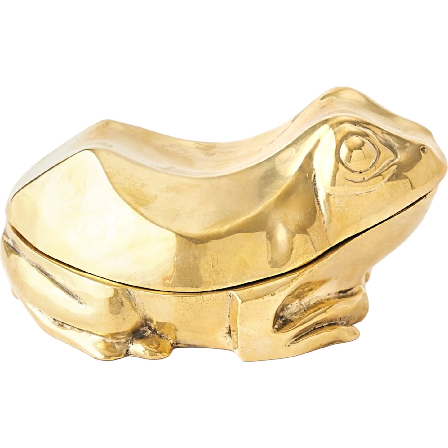 003 SI-2445823 | Additional Silo | Solid Brass Frog Box by Global Views. Made from cast brass in a modern style.