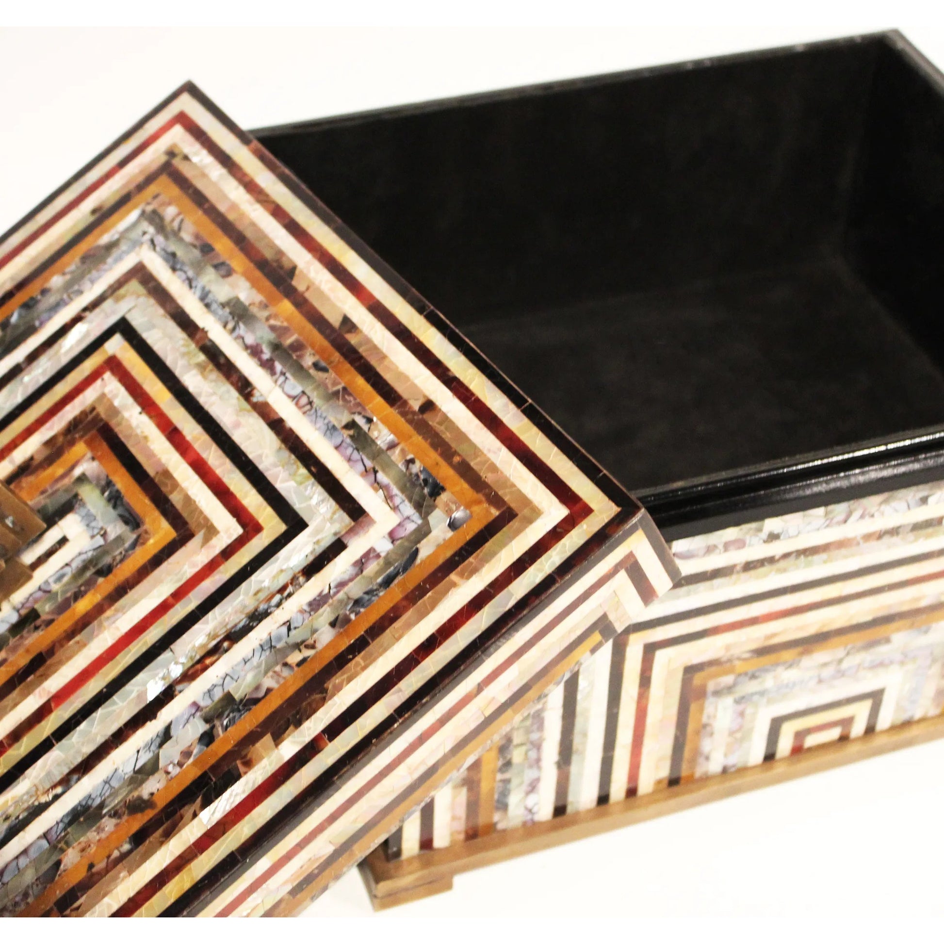 Pinstripe Box by Maitland-Smith. Made from unique in a traditional style.