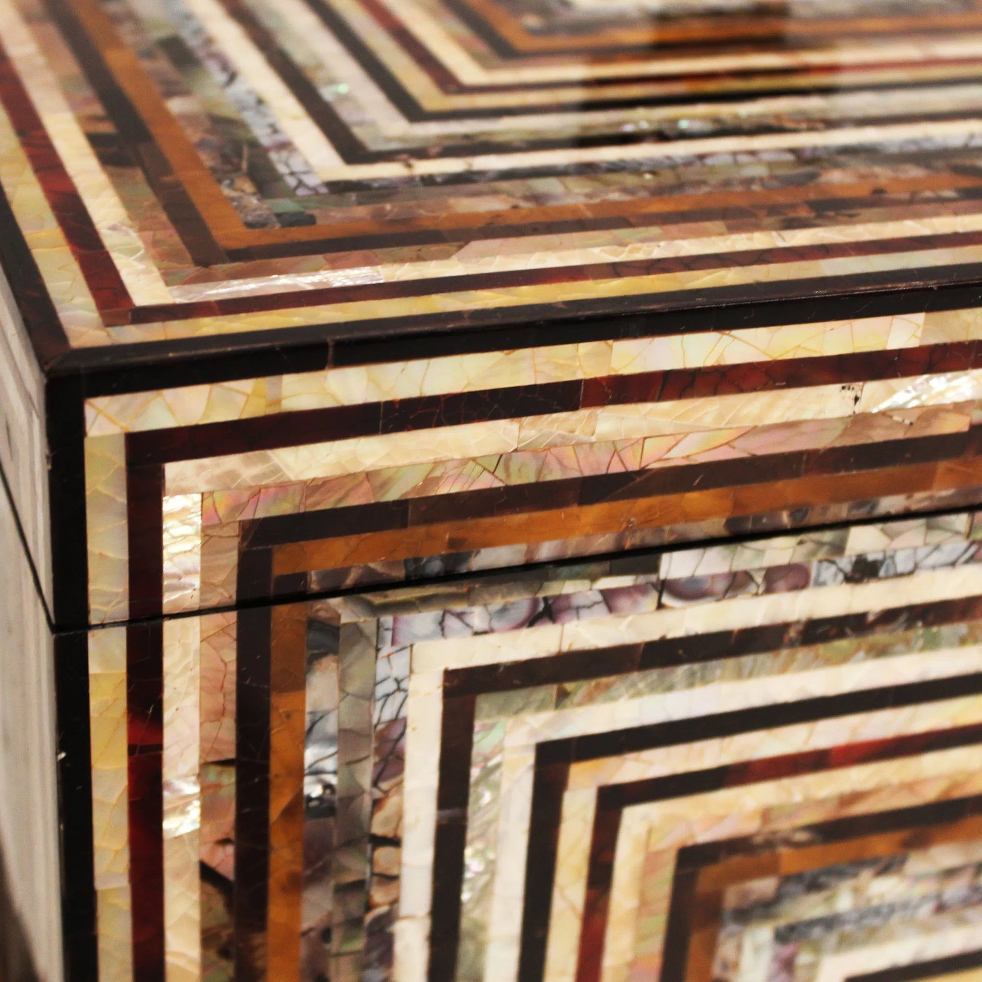 Pinstripe Box by Maitland-Smith. Made from unique in a traditional style.