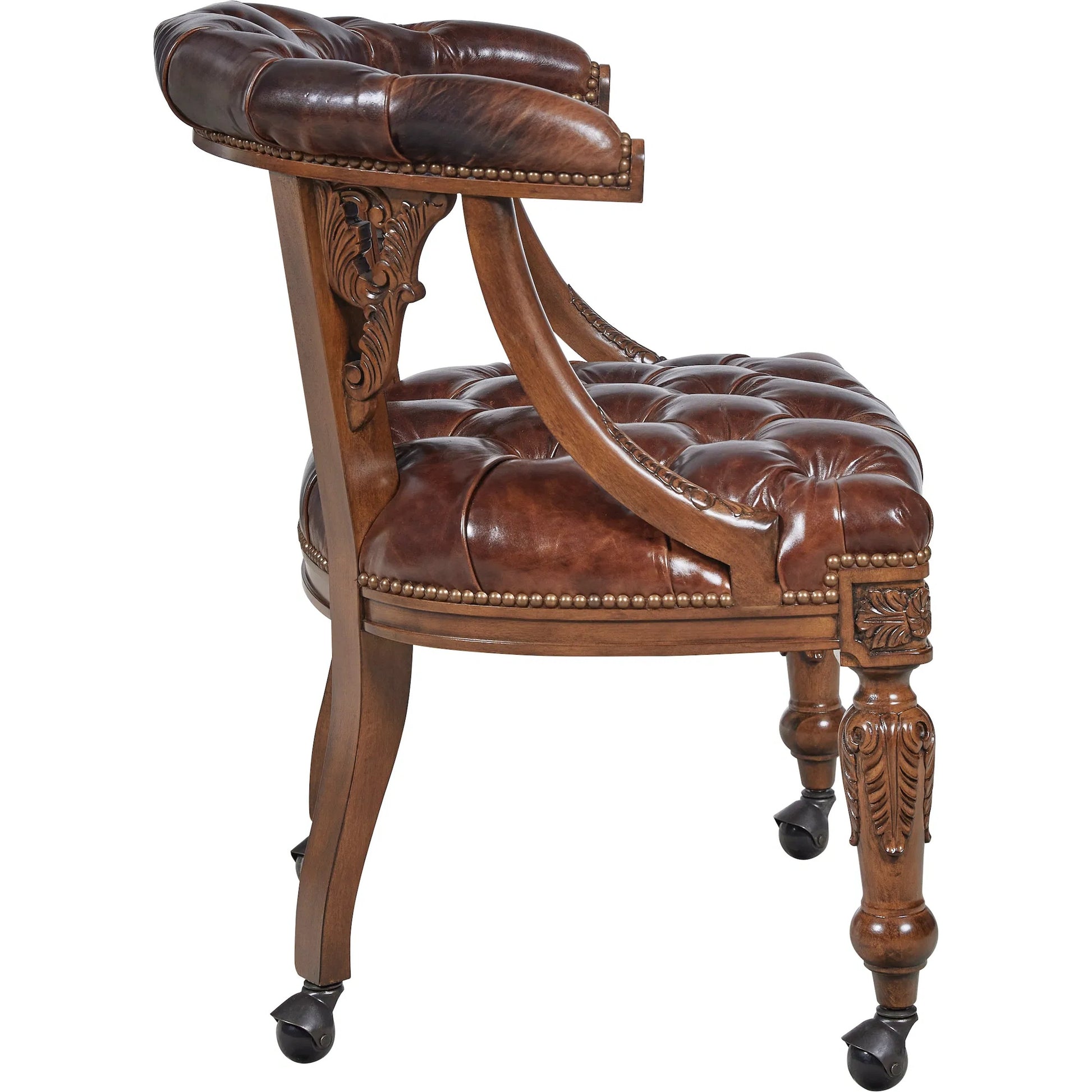 Gentry Game Chair by Maitland-Smith. Made from unique in a traditional style.