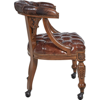 Gentry Game Chair by Maitland-Smith. Made from unique in a traditional style.
