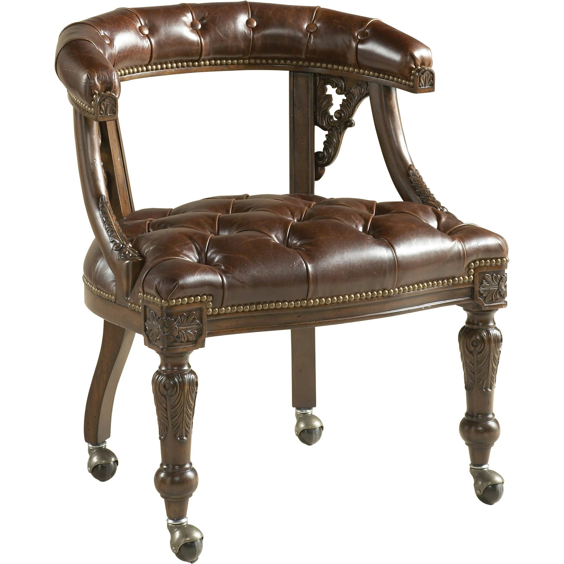Gentry Game Chair by Maitland-Smith. Made from unique in a traditional style.