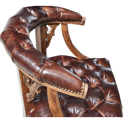 Gentry Game Chair by Maitland-Smith. Made from unique in a traditional style.