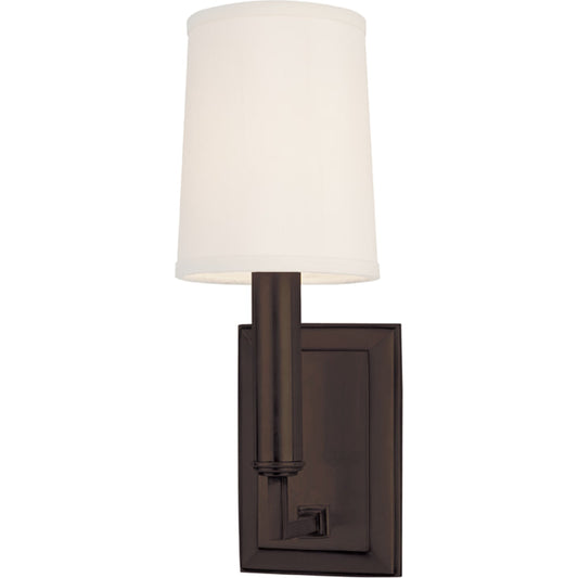 Clinton Wall Sconce by Hudson Valley. Made from brass in a modern style.
