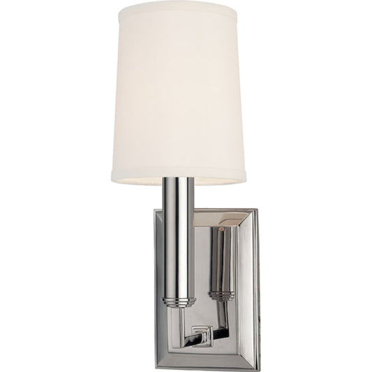 Clinton Wall Sconce by Hudson Valley. Made from brass in a modern style.