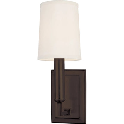 Clinton Wall Sconce by Hudson Valley. Made from brass in a modern style.