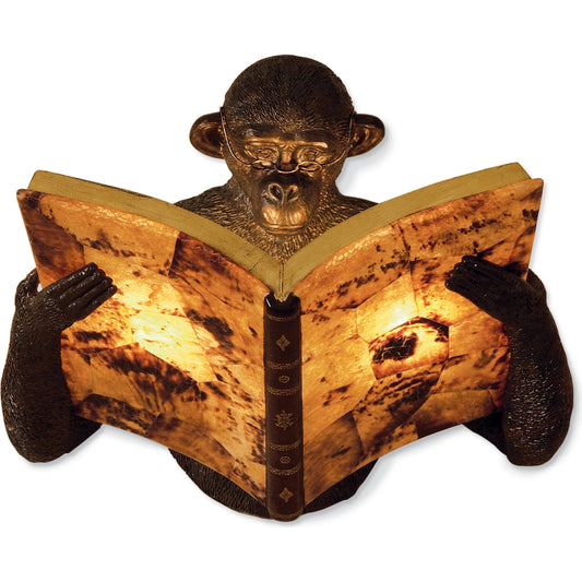 Monkey Book Sconce by Maitland-Smith. Made from unique in a traditional style.