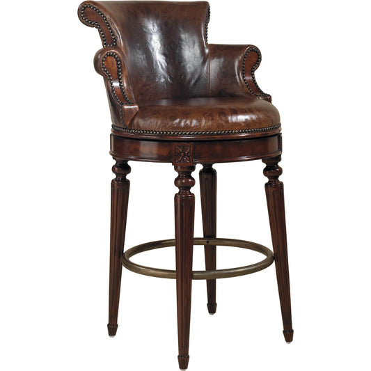 001 SI-2015589 | Additional Silo | Alec Barstool by Maitland-Smith. Made from unique in a traditional style.