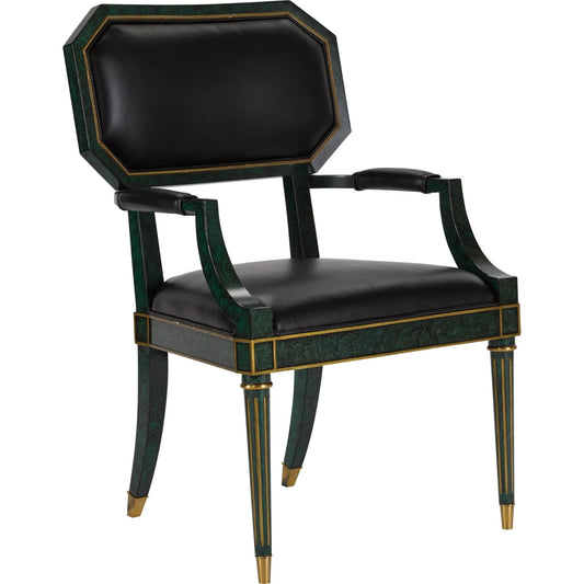 Palagonia Desk Chair by Maitland-Smith. Made from unique in a transitional style.