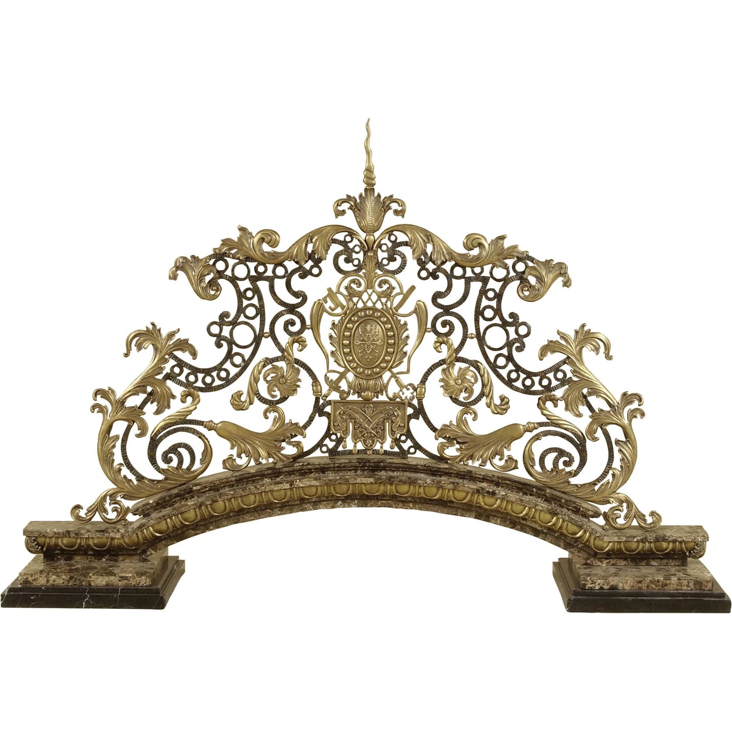 001 SI-2015593 | Primary Silo | Majestic Fireplace Screen by Maitland-Smith. Made from unique in a traditional style.