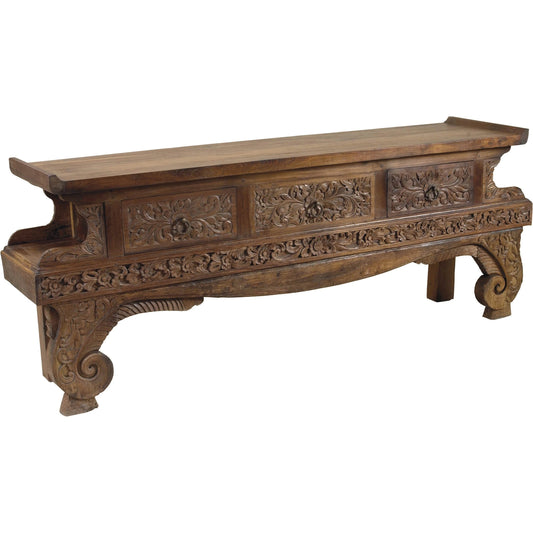 Ming Console Table by Maitland-Smith. Made from unique in a traditional style.