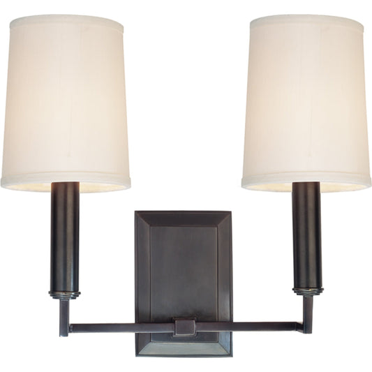 Clinton Wall Sconce by Hudson Valley. Made from brass in a modern style.