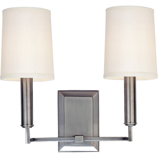 Clinton Wall Sconce by Hudson Valley. Made from brass in a modern style.