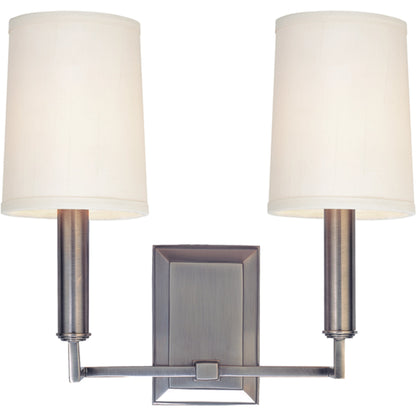 Clinton Wall Sconce by Hudson Valley. Made from brass in a modern style.