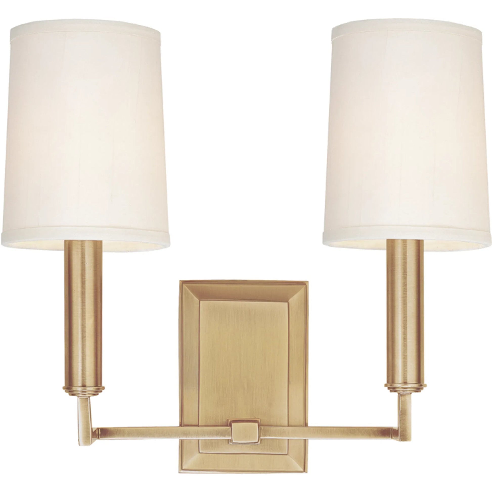 Clinton Wall Sconce by Hudson Valley. Made from brass in a modern style.