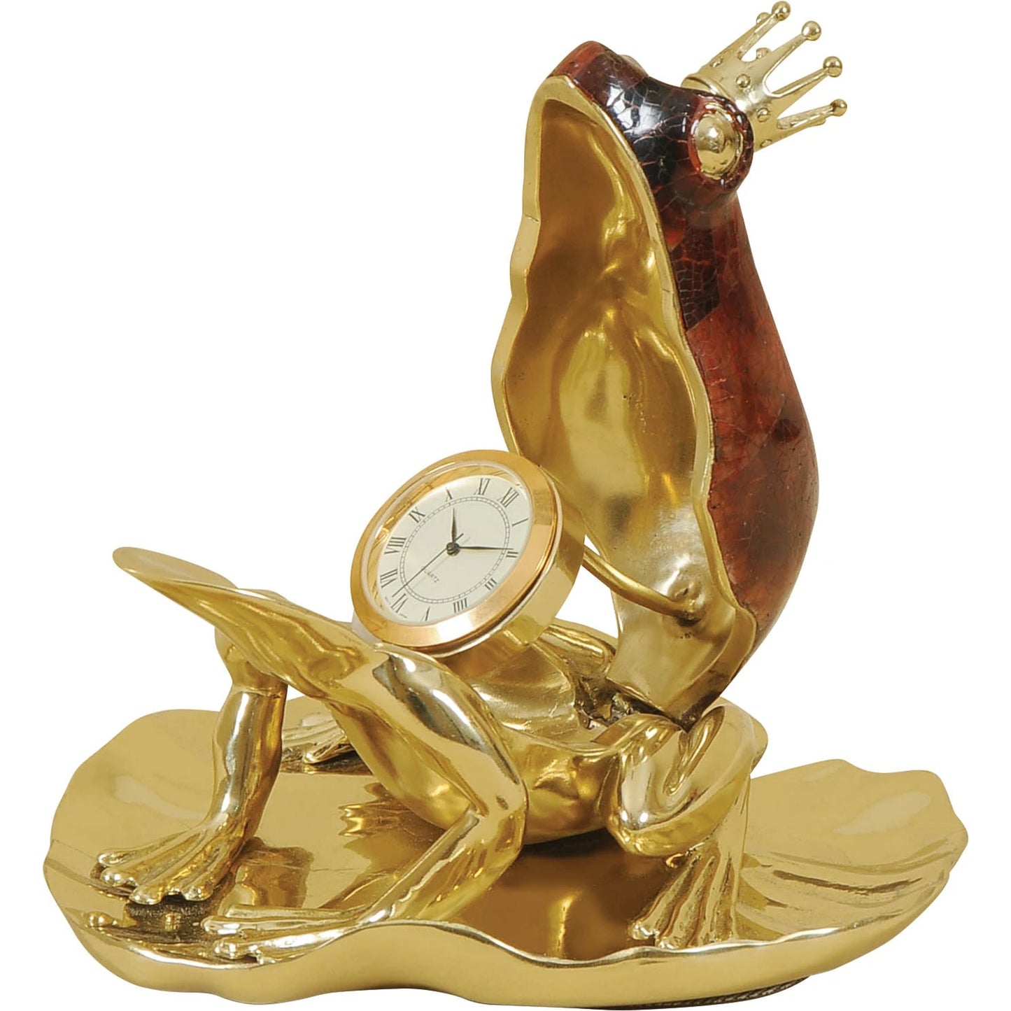 002 SI-2015635 | Additional Silo | Frog Prince Clock by Maitland-Smith. Made from unique in a traditional style.