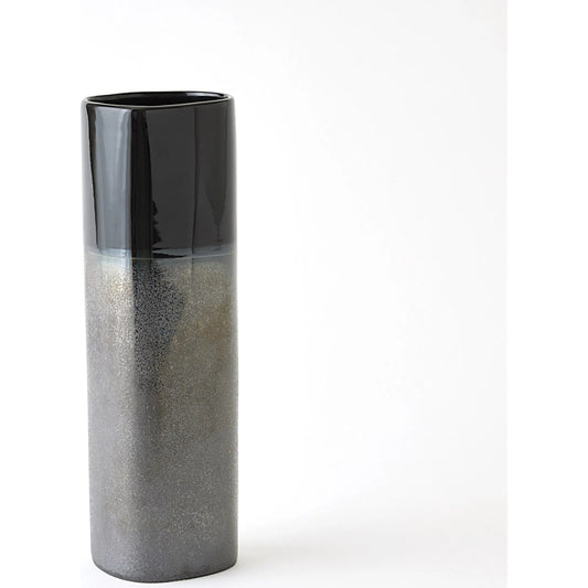 Descent Vase by Global Views in black. Made from unique in a modern style.