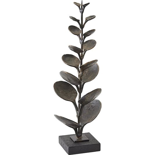 Liana Sculpture by Global Views. Made from cast iron, iron, marble in a modern style.