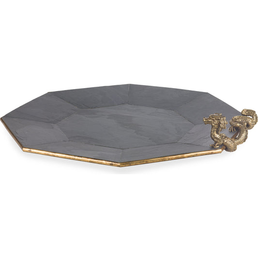 Octagon Tray by Maitland-Smith. Made from unique in a traditional style.