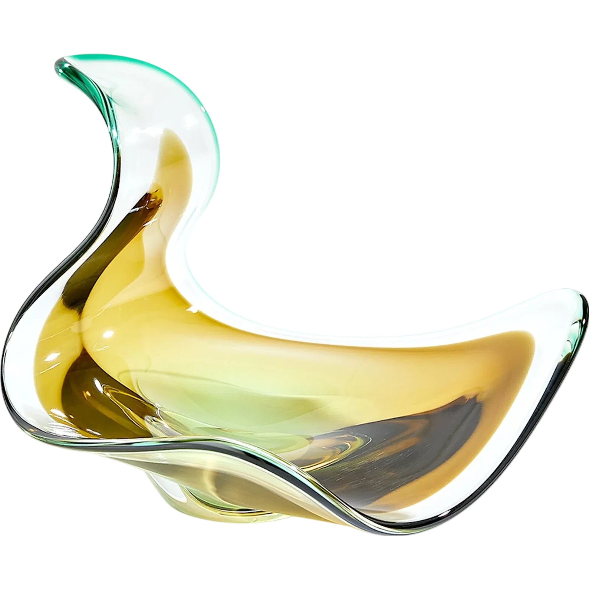 Wave Bowl by Global Views. Made from art glass in a eclectic & global style.
