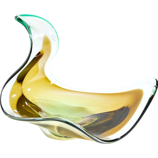 Wave Bowl by Global Views. Made from art glass in a unique style.