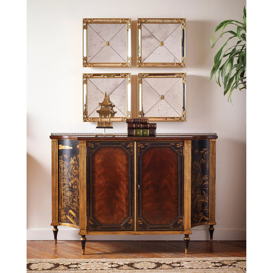 Chinoiserie Chiffonier by Maitland-Smith. Made from unique in a traditional style.