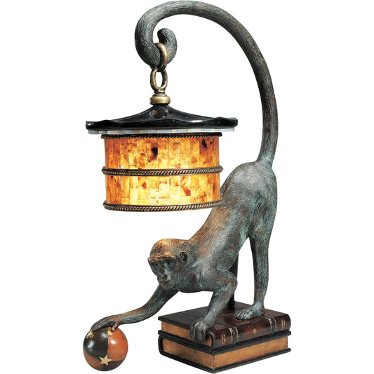 Monkey Lamp by Maitland-Smith. Made from unique in a traditional style.