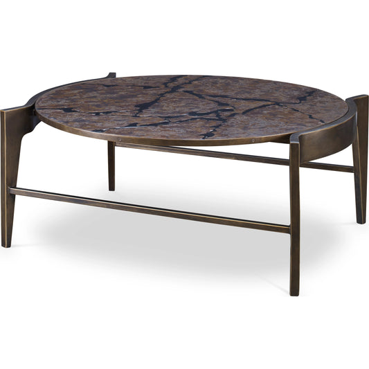 Flow Cocktail Table by Maitland-Smith. Made from unique in a transitional style.