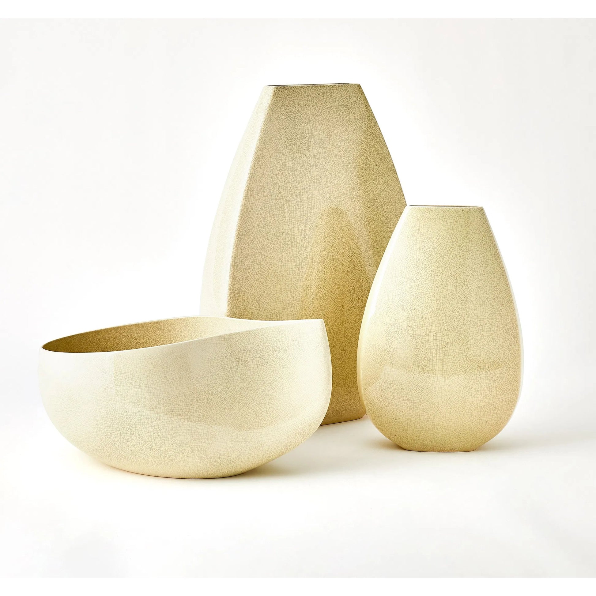 Giant Teardrop Bowl by Global Views. Made from ceramic in a unique style.