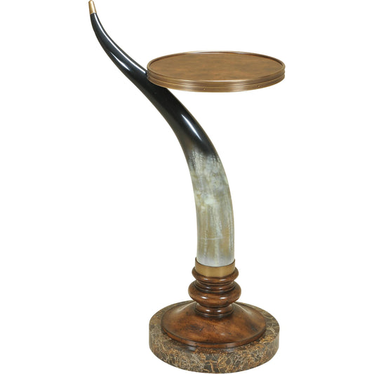 Horn Occasional Table by Maitland-Smith. Made from unique in a rustic style.