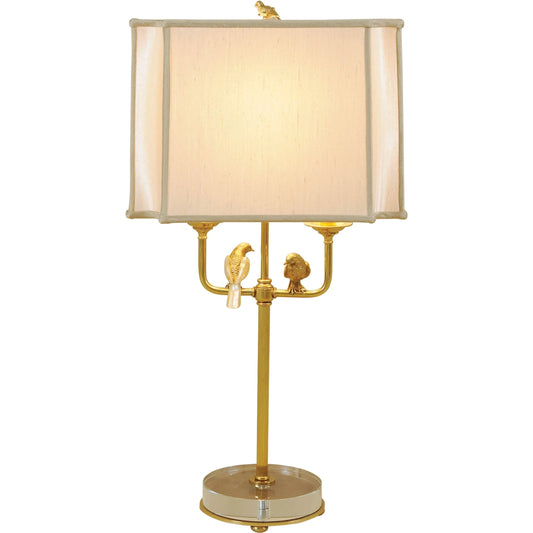Perch Table Lamp by Maitland-Smith. Made from unique in a transitional style.