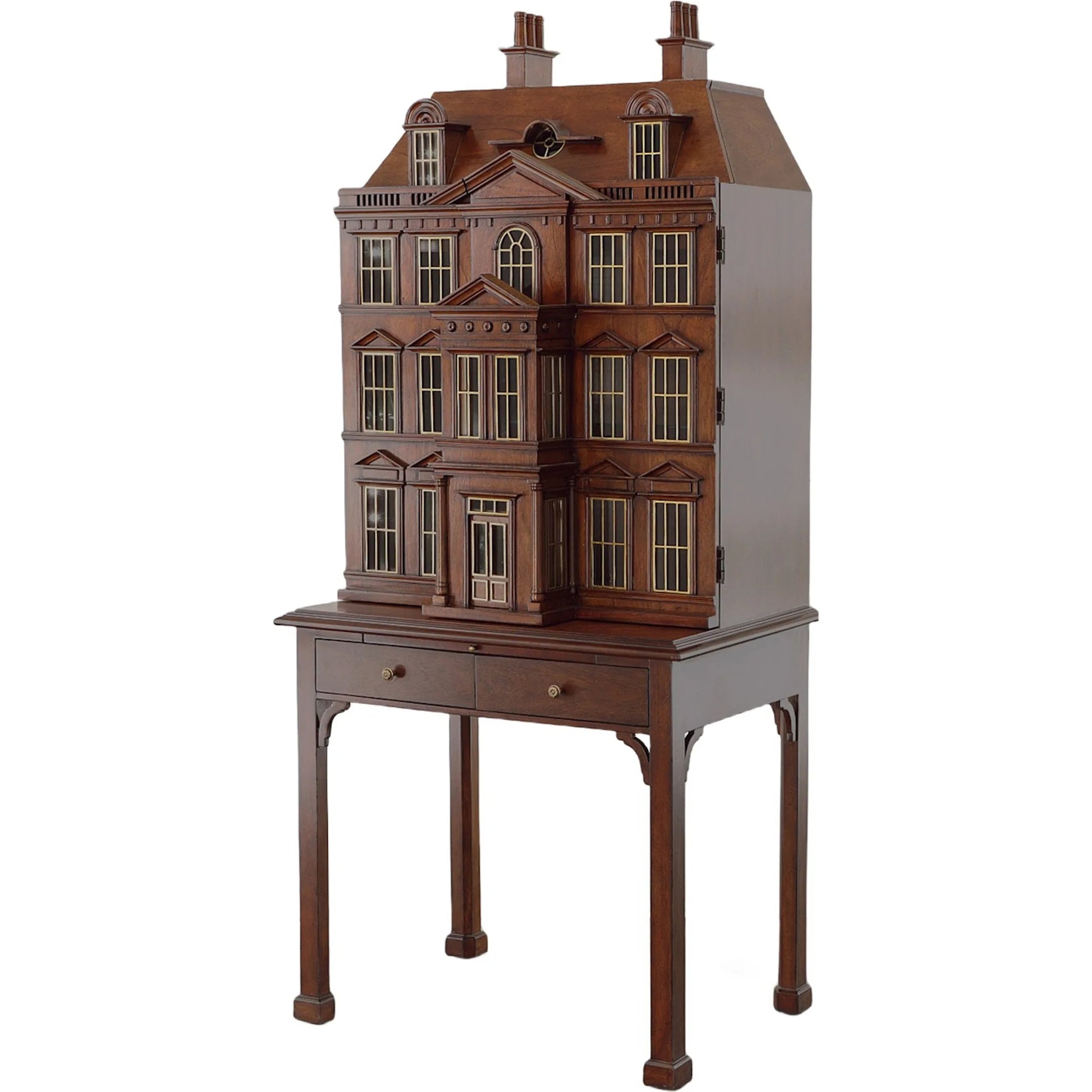 Dollhouse Bar Cabinet by Maitland-Smith. Made from unique in a traditional style.