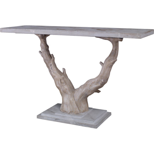 Nature Console Table by Maitland-Smith. Made from unique in a rustic style.