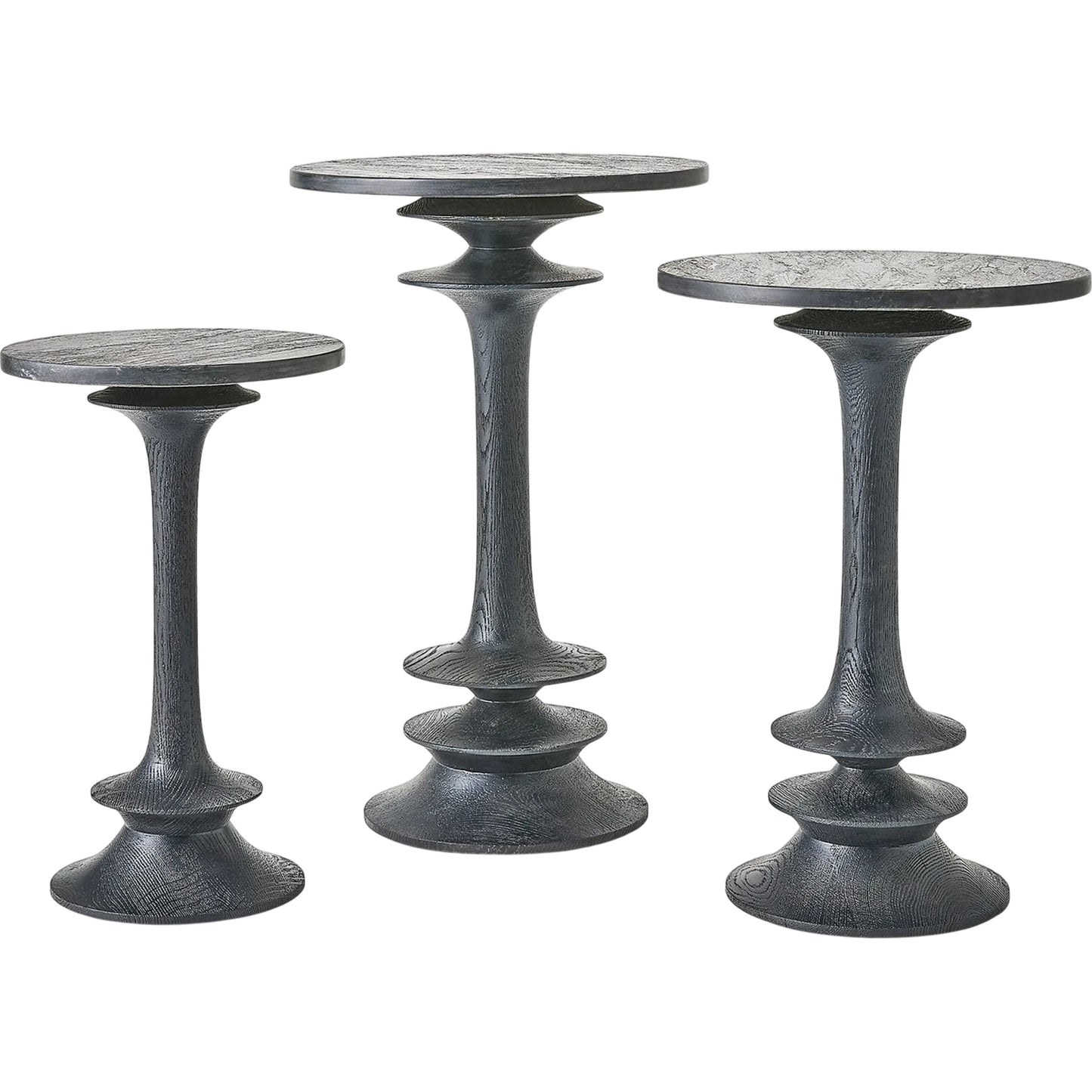 016 SI-2446072,SI-2446073,SI-2446074 | Additional Silo | Oasis Side Table by Global Views. Made from unique in a transitional style.