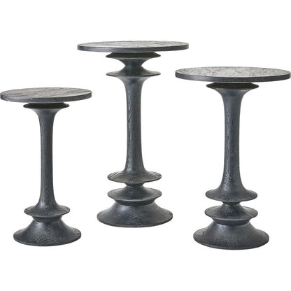 Oasis Side Table by Global Views. Made from unique in a transitional style.