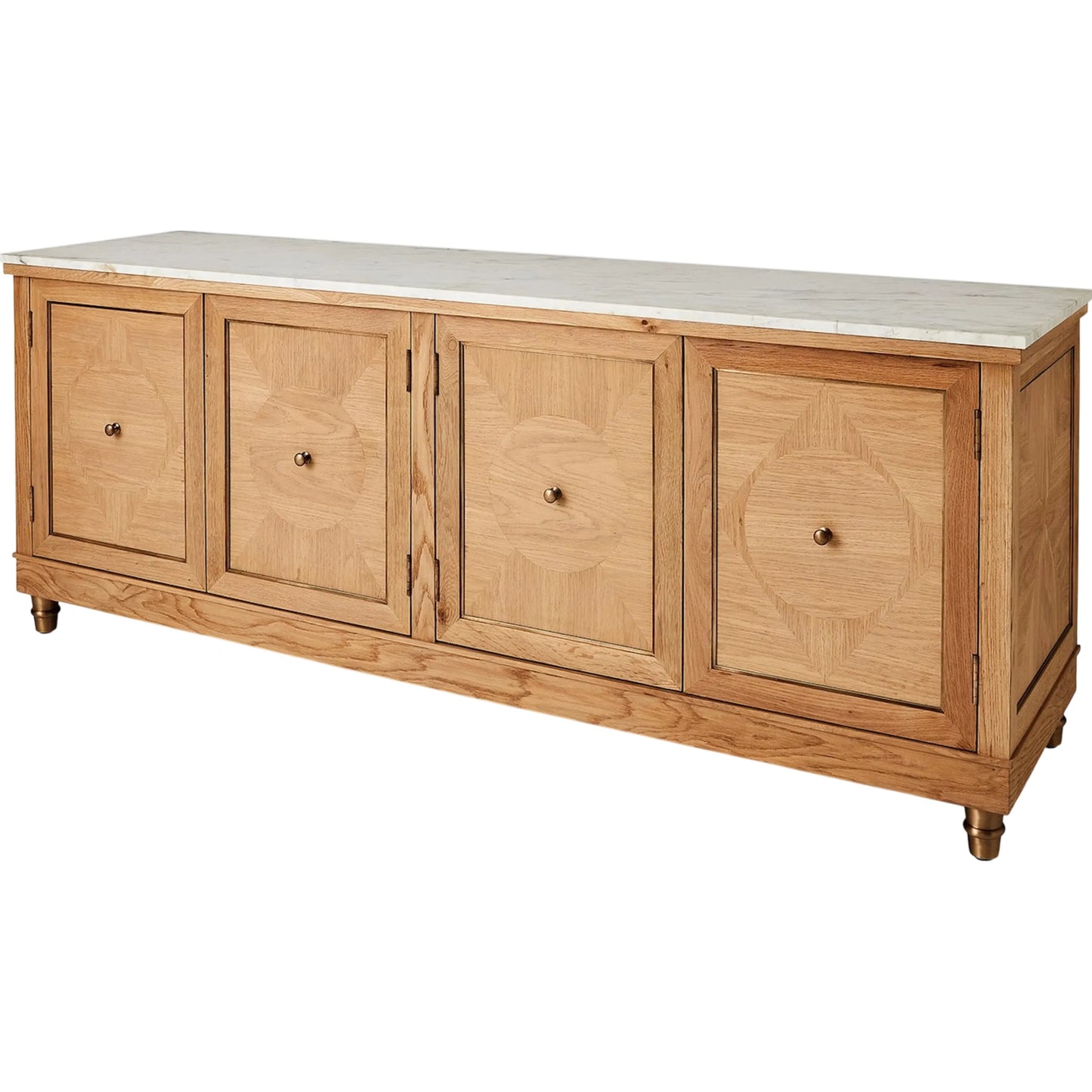 001 SI-2323461 | Primary Silo | Directoire Console by Global Views in natural, red and marble. Made from unique in a transitional style.