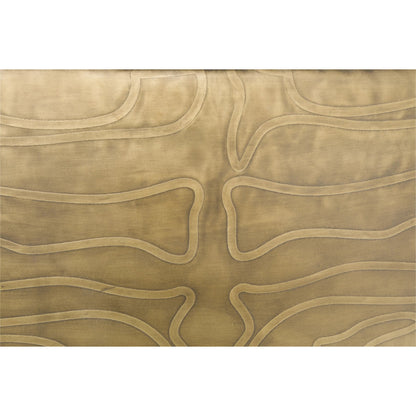 Sundries Salvador Cocktail Table by Fairfield Chair in gold and aged bronze. Made from metal in a modern style.