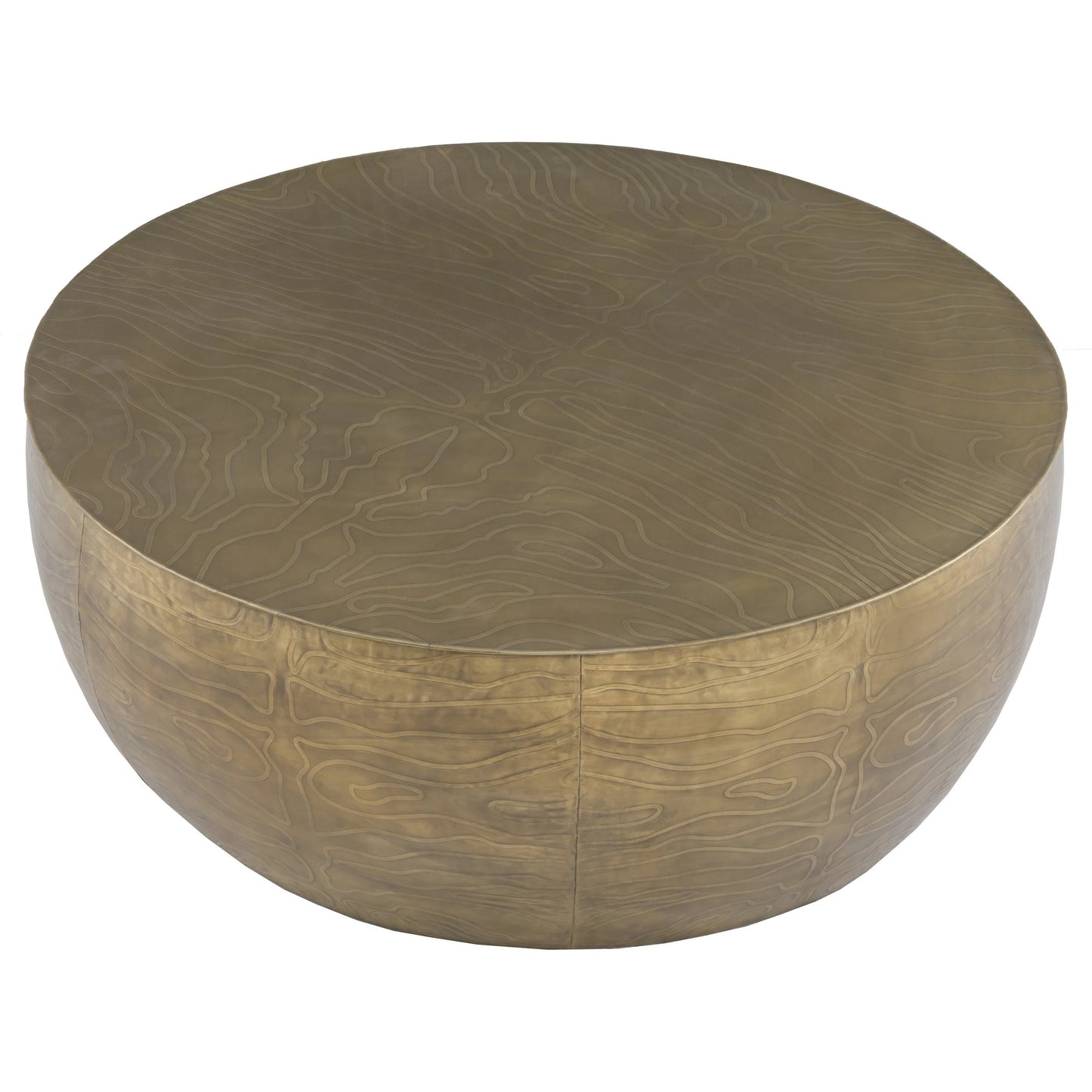 002 SI-2635936 | Additional Silo | Sundries Salvador Cocktail Table by Fairfield Chair in gold and aged bronze. Made from metal in a modern style.