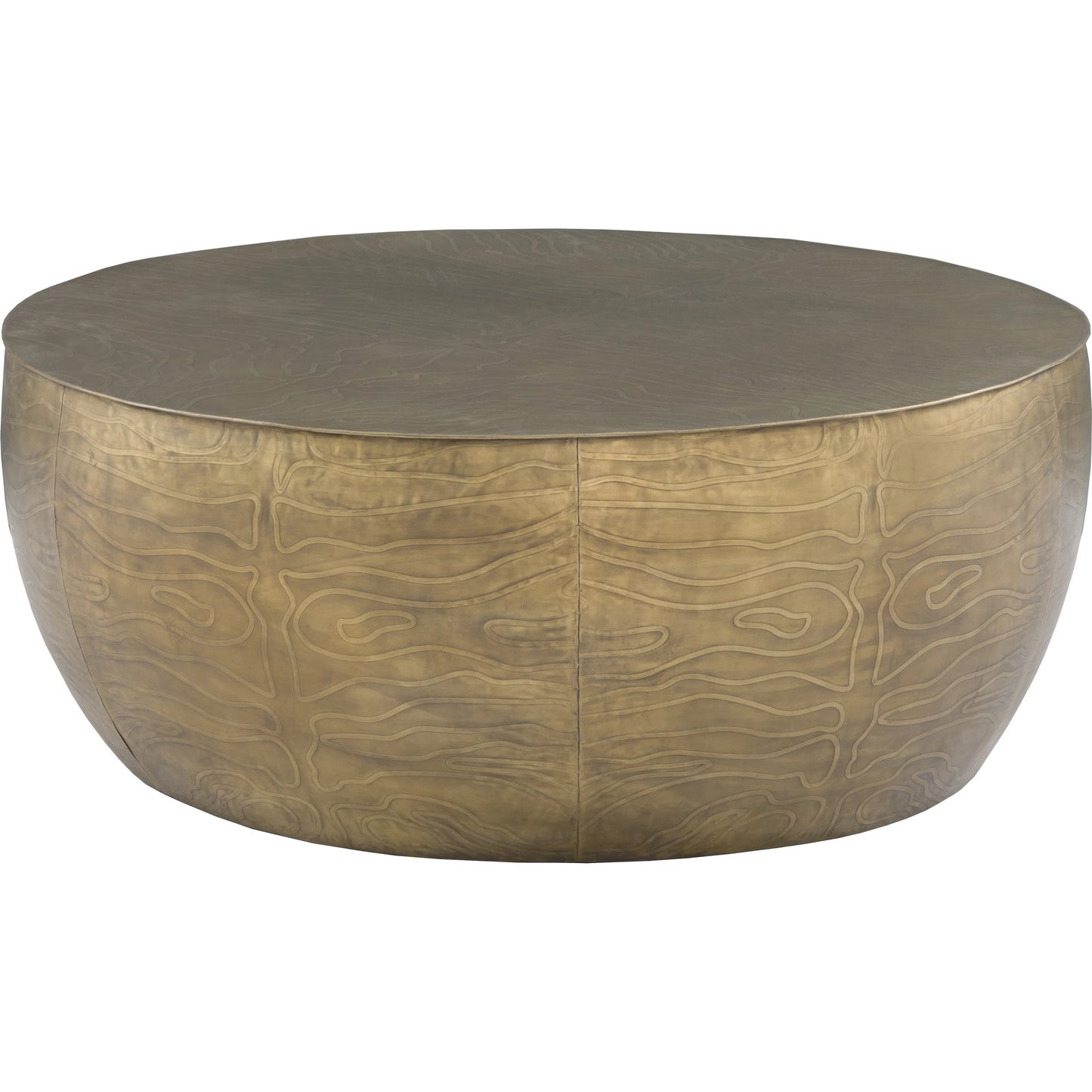 000 SI-2635936 | Primary Silo | Sundries Salvador Cocktail Table by Fairfield Chair in gold and aged bronze. Made from metal in a modern style.