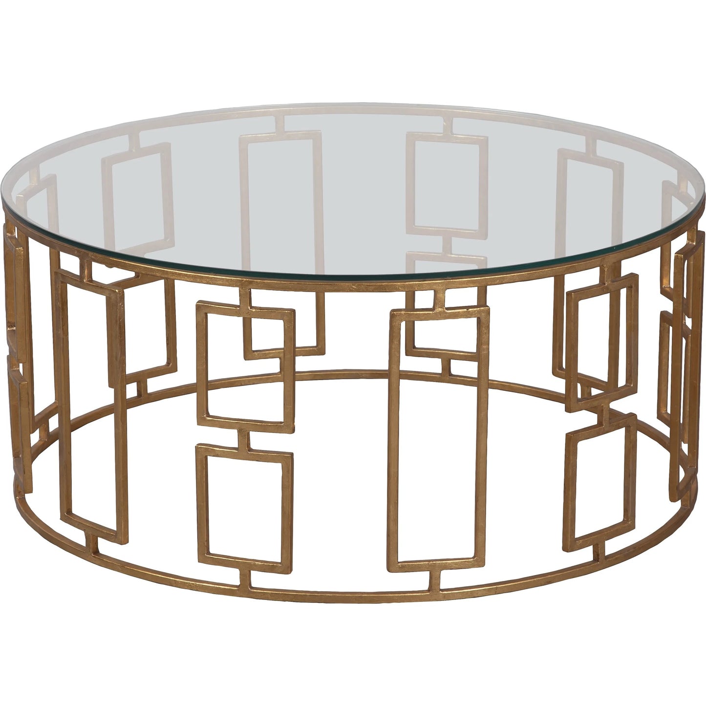 000 SI-2635938 | Primary Silo | La Bella Glass Top Cocktail Table by Fairfield Chair in glass and aged bronze. Made from metal in a unique style.