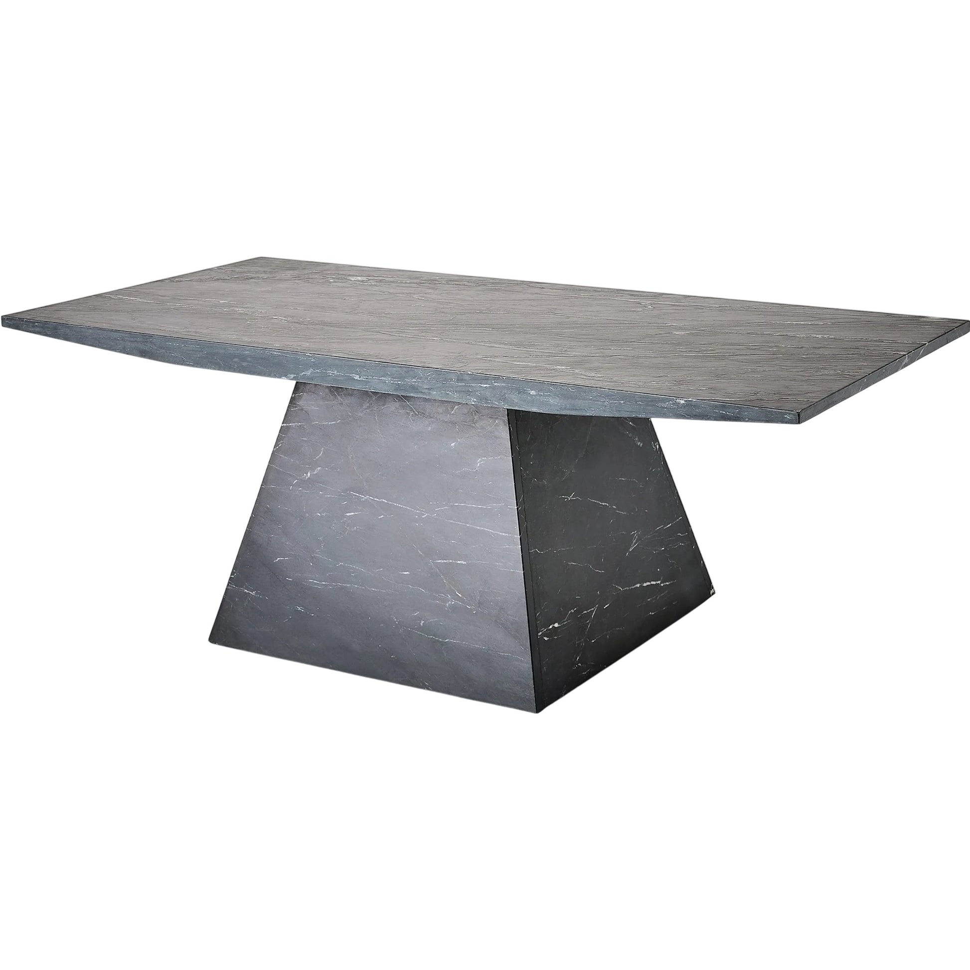 Aero Cocktail Table by Global Views. Made from marble, mdf in a modern style.