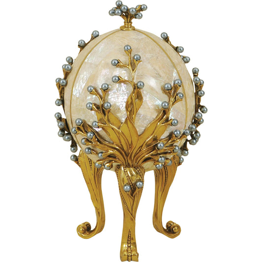 Carl Egg on Stand by Maitland-Smith. Made from unique in a traditional style.