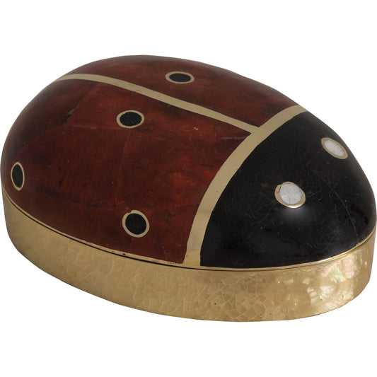 Ladybug Box by Maitland-Smith. Made from unique in a traditional style.